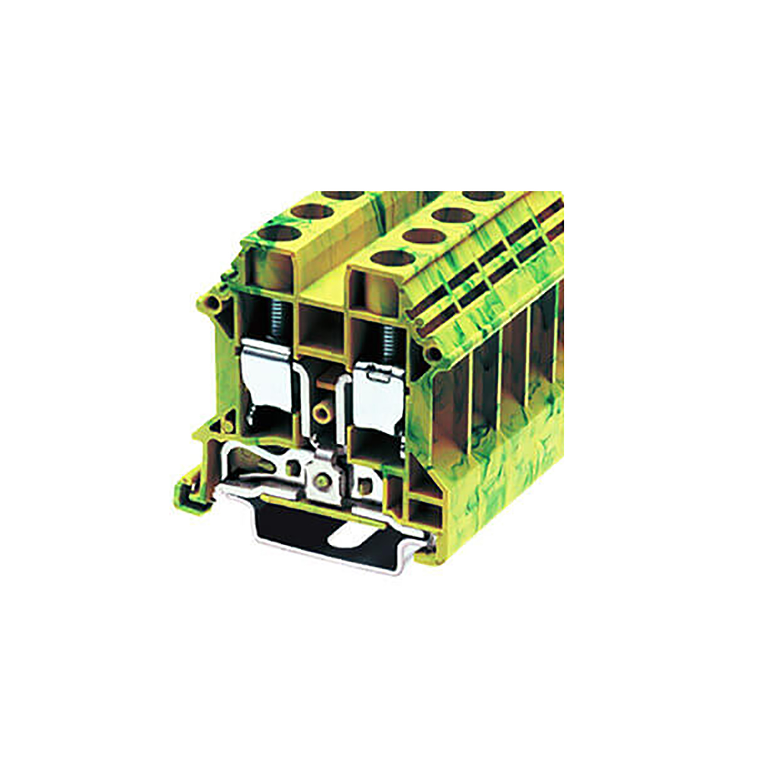 DK10N-PE 螺丝式导轨端子