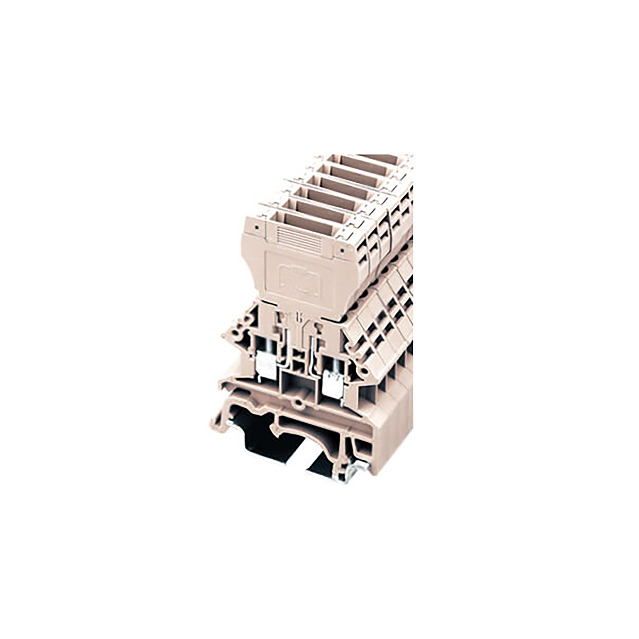 DK2.5N-CP 螺丝式导轨端子